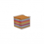 Κύβος με πολύχρωμα χαρτιά